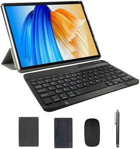 10 inch Tablet 2 in 1 Tablets 10" Android 13 Tablets 10GB+64GB with Keyboard and Case Mouse Stylus Tableta Android Tableta Computer 10.1 IPS HD Screen 2MP+8MP Dual Camera WiFi BT 6000mAh Battery Tab