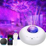 Galaxy Projector, 3 in 1 Smart Star Projector Sky Light with Bluetooth Speaker, Remote Control,Galaxy Lighting Works with Alexa & Google Assistant,Night Light Projector for Home Decor Bedroom/Ceiling