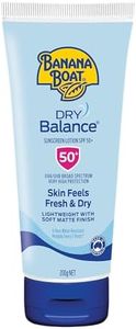 Banana Boat Dry Balance Sunscreen Lotion SPF50+ 200g, UVA/UVB, Soft Matte Finish, 4-Hour Water Resistant, Made in Australia