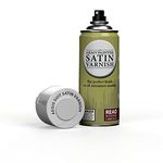 The Army Painter Satin Varnish, Spray Paint Varnish for Miniature Protection, Tabletop Roleplaying, Boardgames, and Wargames Miniature Modelling, 400ml