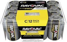 Rayovac C Batteries, Ultra Pro C Cell Batteries, 12 Count