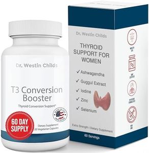 Dr. Westin Childs - T3 Conversion Booster - Naturally Support T4 to T3 Conversion, Thyroid Biosynthesis, and Cellular Sensitivity - Non-GMO, GMP Certified, 60 Servings
