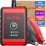 Autel BT506 Car Battery Tester, 6V 12V 100-2000 CCA Car Battery Analyzer, Auto Cranking Charging System Test Scan Tool, Adaptive Conductance, High-Precision Battery Load Test for All Vehicles