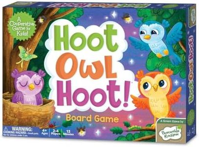 Peaceable Kingdom Hoot Owl Hoot - Cooperative Matching Game For Kids