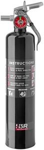 H3R Performance 2.5 lb. ABC Fire Extinguisher – Black | Refillable Car, Jeep, Truck, Off-Road, UTV & Marine Safety | Includes Mounting Bracket, Home & Vehicle Fire Protection