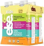 Else Nutrition Kids Vanilla Complete Nutrition Drink, for Ages 2+ with Essential Amino Acids, Vitamins & Minerals, Less Sugar, Convenient Ready to Drink, Vanilla, 4 Pack