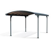 Palram Canopia Vitoria 5000 Carport Grey - Robust Structure for Year-Round Use