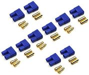 10 Sets EC3 Connector 3.5mm Gold Bullet Banana Plug Female Male RC ESC LIPO Battery Electric Motor Airplane Quadcopter Parts DIY