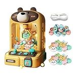 DYNWAVE Mini Claw Machine, Mini Vending Machines, Electronic Arcade Game, Mini Claw Game for Adults Gifts, Bear 30 Dolls