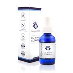 Heyedrate Lid and Lash Cleanser for Eye Irritation and Eyelid Relief, Gentle Hypochlorous Acid Eyelid Cleansing Spray (2 Ounce Glass Bottle)