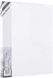 Filexec Products Clamp Binder, Removable Spine Label, Interior Pocket, Translucent Clear of 12 (50640-61123)