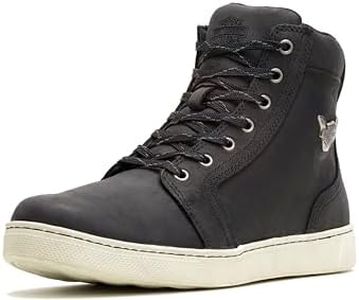 Harley-Davidson Footwear Men's Rr-Bateman Motorcycle Riding Boot, Black, 12 W US