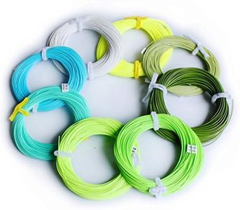 Andux lenza da pesca a mosca linea di galleggiamento fly line 100ft colore casuale F/Z(DT-5F)
