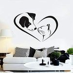 GADGETS WRAP Wall Decals Lovely Dog Cat Veterinary Nursery Vinyl Wall Stickers