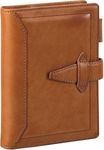 Raymay Fujii DP3015C Da Vinci Loroma Classic Pocket Brown Personal Organizer