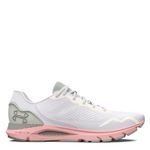 Under Armour UA W HOVR Sonic 6 Women's Running Shoes, WHT/GRN, 5