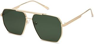 SOJOS Retro Oversized Square Polari