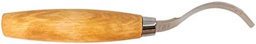 Morakniv 163 Double-Edged Stainless Steel Hook Knife for Wood Carving