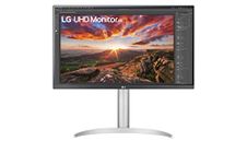 LG 27' IPS 5ms 4K UHD HDR400 FreeSync 3-Side Borderless Monitor w/ArcLine HAS - HDMI,DP, USB Type-C, Speaker, VESA 100mm, Height Adjustable