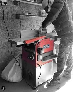 LUMBER JACK 12" Planer – Heavy Duty Woodworking Tool