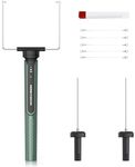 RONGTER Cordless Portable 3 in 1 Hot Wire Foam Cutter Kit, Green Foam Cutter Electric Foam Cutting Tool 2.2Ah With Built-in Battery, Heated Foam Carving Knife Kit (U-type+2 * 4in straight)
