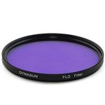 DynaSun FLD 55mm Slim Camera Lens Fluorescent Filter for Canon, Nikon, Pentax, Olympus, Samsung, Sony, Panasonic, Fujifilm Camera