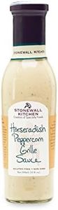 Stonewall Kitchen Horseradish Peppercorn Grille Sauce, 11oz