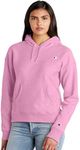 Champion Life Womens Reverse Weave Pullover Hoodie, Bold Lilac, Medium