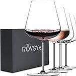 ROVSYA Red Wine Glasses Set of 4-28