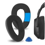 Geekria Sport Cooling Gel Replacement Ear Pads for Sennheiser PXC 550, PXC 550-II Wireless, MB 660 Series Headphones Ear Cushions, Headset Earpads, Ear Cups Cover Repair Parts (Black)