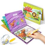 SYHLN Kids Toys Age 2 3 Water Magic Colouring Book for Children Painting Books with Water,Toys for 1-4 Year Old Boy Girl Gifts Travel Toys for Toddlers on Plane,Birthday Gifts for 2 3 Year Old Girls