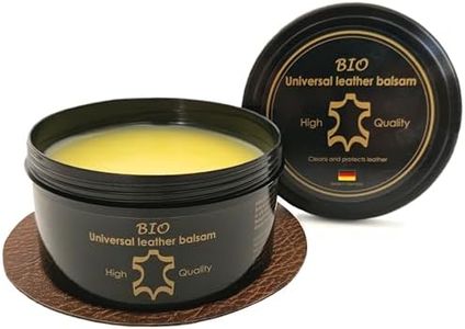 Kahns Trade Crema Speciale per Prodotti in Pelle - 250 ml - Balsamo/Grasso per Cuoio Incolore per la Cura e la Pulizia di Scarpe Auto Giacche Sedili Divani - con Cera d' api