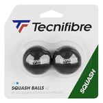 Tecnifibre Squash Balls - Blue Dot Pack of 2