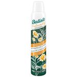 Batiste Naturally Dry Shampoo, Green Tea & Chamomile, Refresh Hair and Absorb Oil Between Washes, Waterless Shampoo for Added Hair Texture and Body, 200-ml