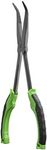 DAIWA Prorex Extra Long Stainless Steel Unhooking Pliers, Curved, Black Green