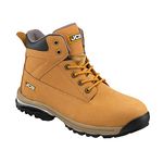 JCB - Mens Boots - Safety Boots - Workmax - Chukka Work Boots - Honey Nubuck - Size 11