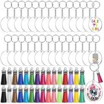 Audab Acrylic Key Chains, 120 Clear