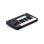 Novation Launchkey 25 [MK4] — Compact 25 Key, USB, MIDI Keyboard Controller with DAW Integration. Chord Mode, Scale Mode, 8 Drum Pads, and Arpeggiator — Includes Software Bundle for Music Production