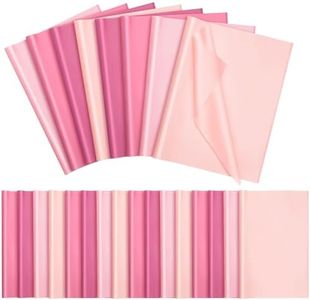 Qilery 500 Sheets Pink Tissue Paper Bulk 15 x 20 Inch Acid Free Packing and Wrapping Paper Sheets for Crafts, Gift, Holiday, Birthday, Party Decor, Weddings