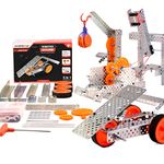 Avishkaar Robotics Explorer Kit, 5-in-1 DIY Robotics Kit for Kids Aged 8-12, 100+ Parts, Learn Mechanical Design & Creativity, Learning & Educational Stem Kit, Made in India, Multicolor