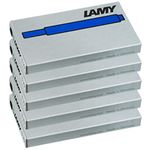 Lamy T10 Blue Ink Cartridges (5 Packs, Blue)