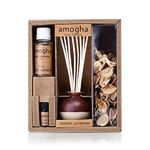 IRIS Stoneware Reed Diffuser Fragrance Gift Set -French Lavender (Infg0314Fl)