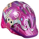 Schwinn Kids Character Bike Helmet, Infant and Toddler, Bicycle, Scooter, Skateboard Helmet, Age 3-5 Years Old, Comfortable Dial Fit Adjust, Fit 48-52 cm, Toddler, Purple Owl