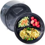 FRESHPAK Reusable Plastic Plates, 3