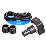 AmScope MU500-CK 5.0 MP USB Microscope Camera + Software + Calibration Kit, Compatible with Windows XP/Vista/7/8 and Mac OS 10.6 & Up