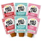 Holy Cow! Indian Curry Sauces : Curry Kit Sauce Selection Pack (6 x 250g) Vegan Curry Kit, Indian Takeaway Cooking Sauces. 3 Flavours, Tikka Masala Sauce, Goan Curry, Mangalore Malabar Curry Gift Set