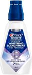 Crest 3D White Peroxide Mouthwash/Mouth Rinse, Strengthens Enamel, Whitens Teeth, Prevents Cavities, Alcohol Free, Contains Fluoride, Wintermint Flavor, 946 mL