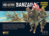 Bolt Action WARLORD GAMES Banzai! Japanese Starter Army