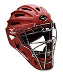 Mizuno Samurai Women's Fastpitch Softball Catcher's Helmet, Size 6 1/2-7 1/4, Cardinal