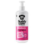 Strawberry Dog Shampoo by Buddycare | Shampoo for Smelly Dogs from 8 weeks | Henry's House Scented Puppy Shampoo with Aloe Vera & Pro Vitamin B5 (Strawberry 500ml)